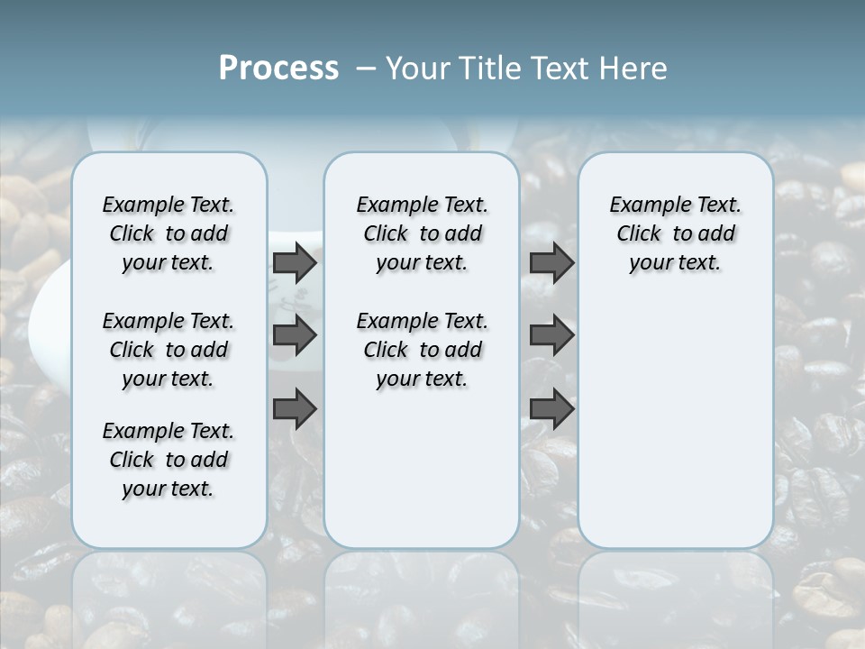 Grind Morning Table PowerPoint Template