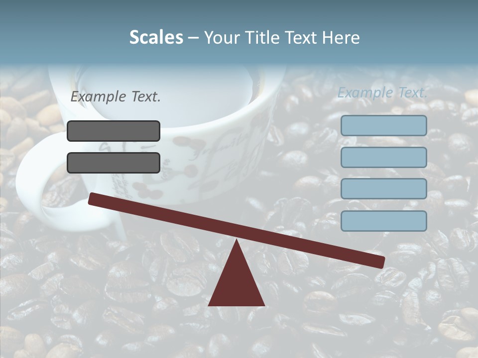 Grind Morning Table PowerPoint Template