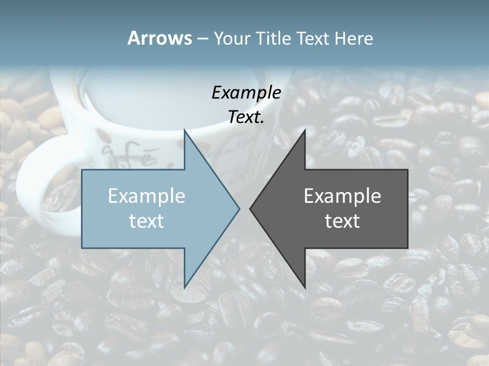 Grind Morning Table PowerPoint Template