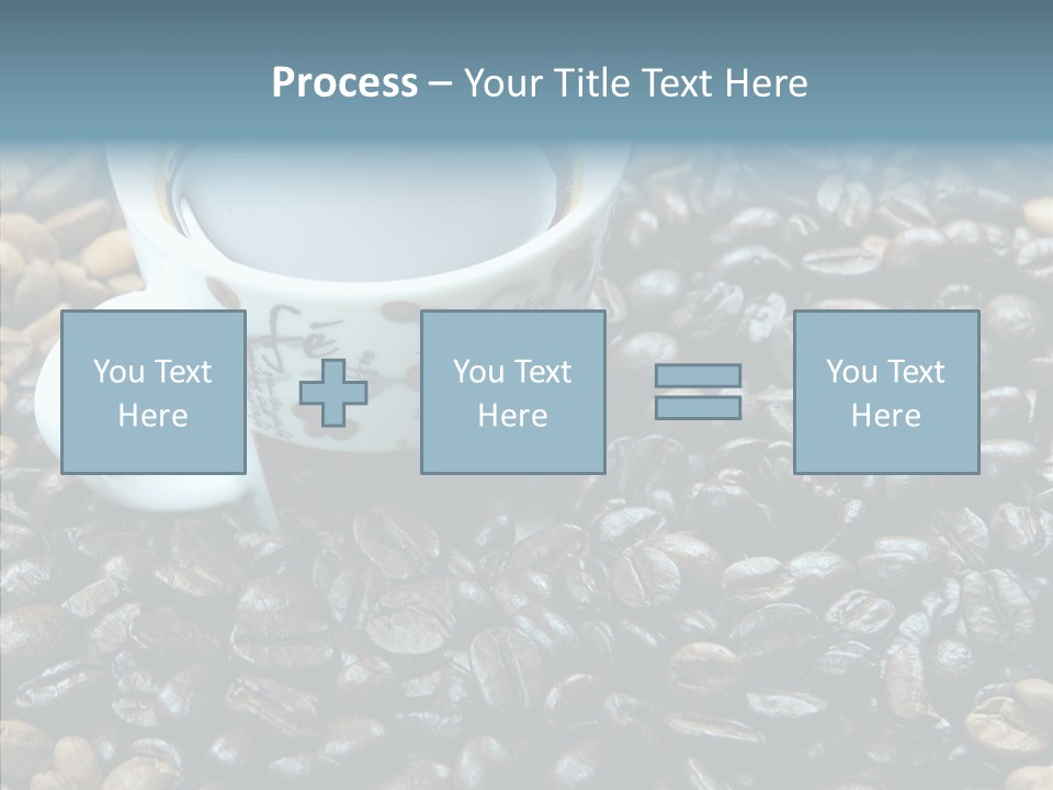 Grind Morning Table PowerPoint Template
