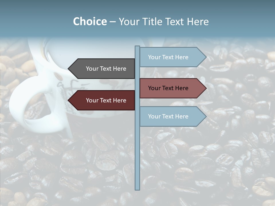Grind Morning Table PowerPoint Template