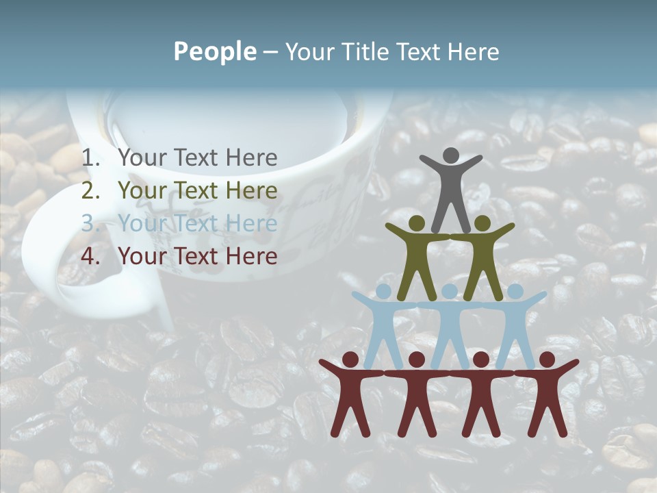 Grind Morning Table PowerPoint Template