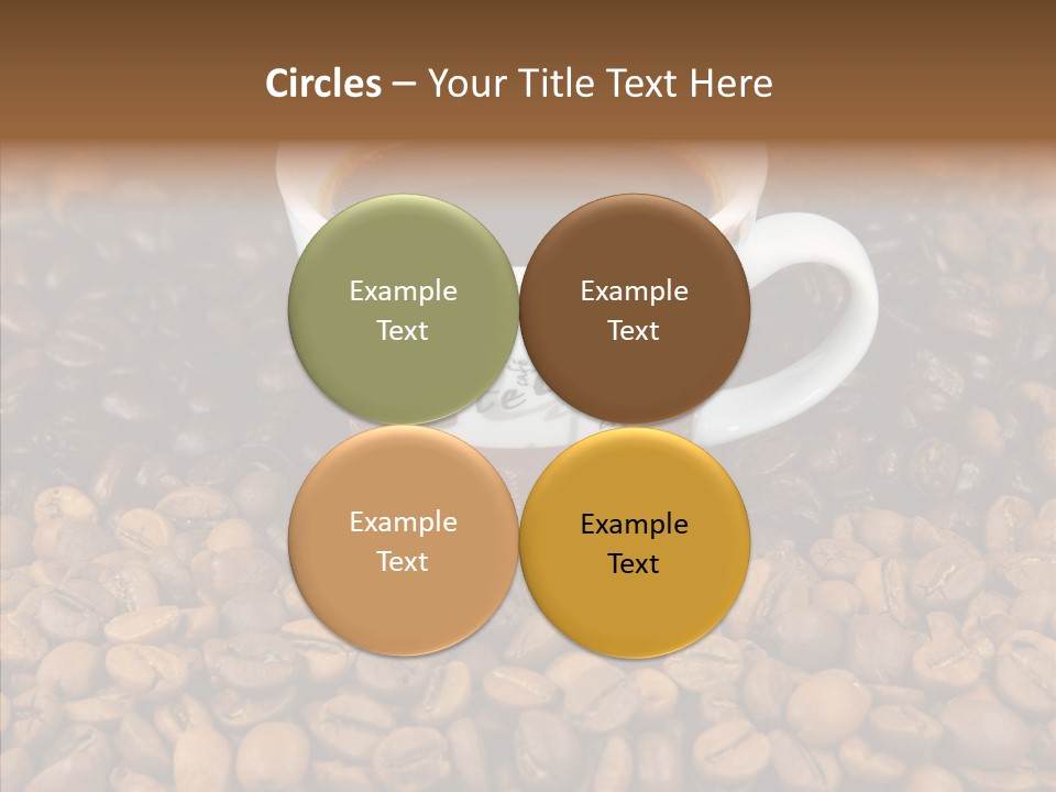 Gourmet Aromatic Blend PowerPoint Template