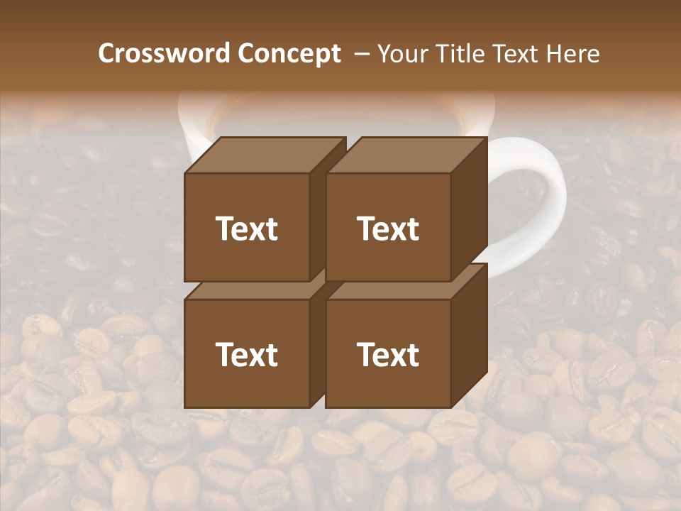Gourmet Aromatic Blend PowerPoint Template