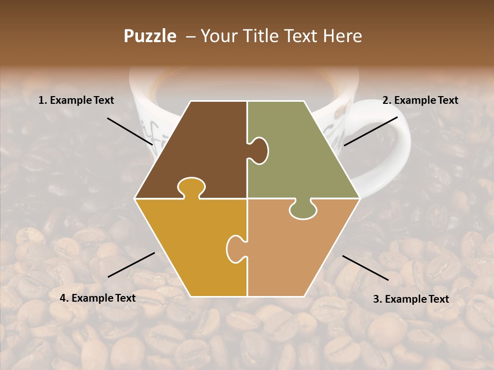 Gourmet Aromatic Blend PowerPoint Template