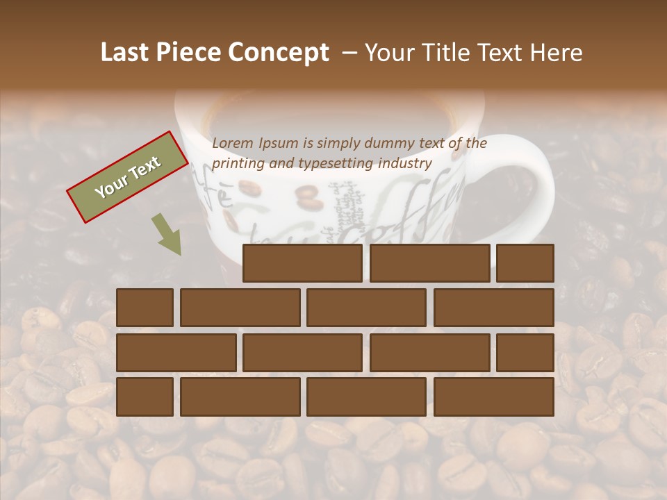 Gourmet Aromatic Blend PowerPoint Template