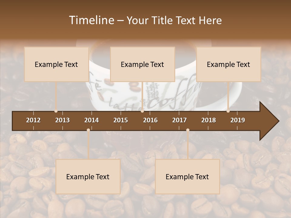 Gourmet Aromatic Blend PowerPoint Template