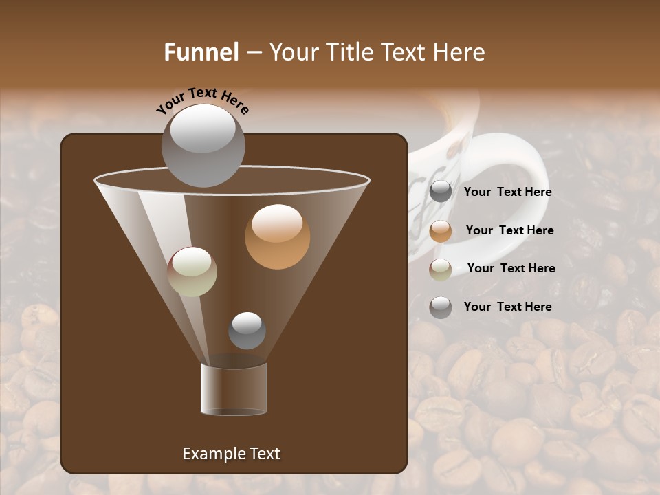 Gourmet Aromatic Blend PowerPoint Template