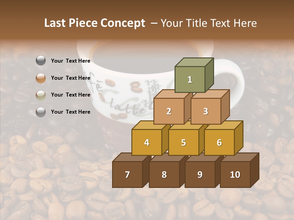 Gourmet Aromatic Blend PowerPoint Template