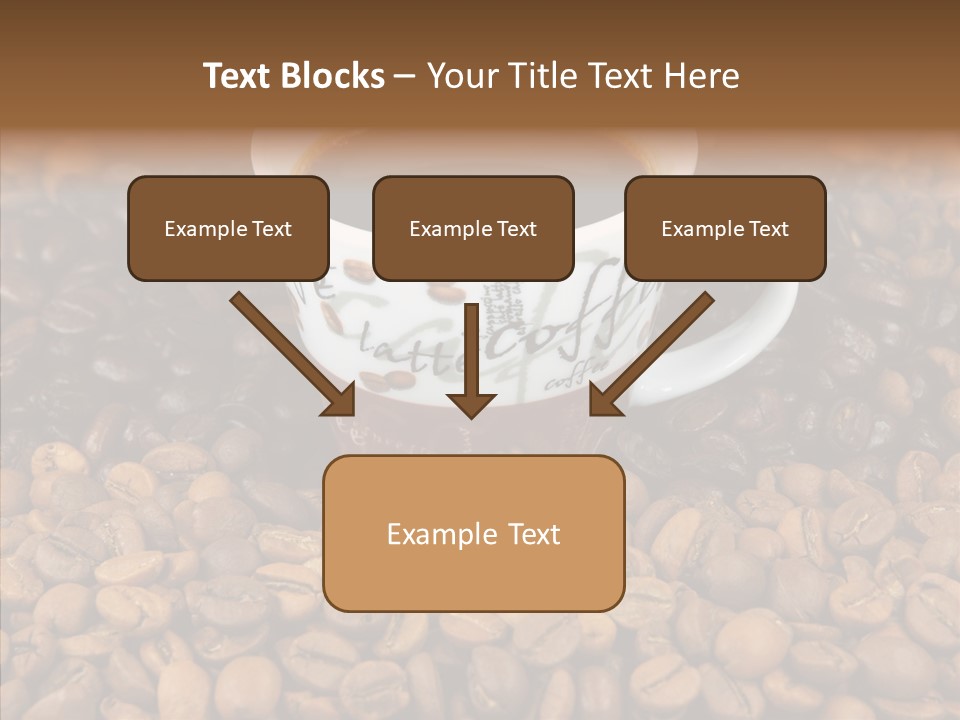Gourmet Aromatic Blend PowerPoint Template