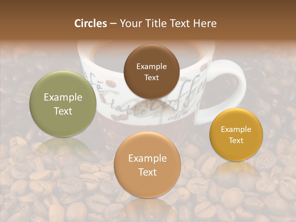 Gourmet Aromatic Blend PowerPoint Template