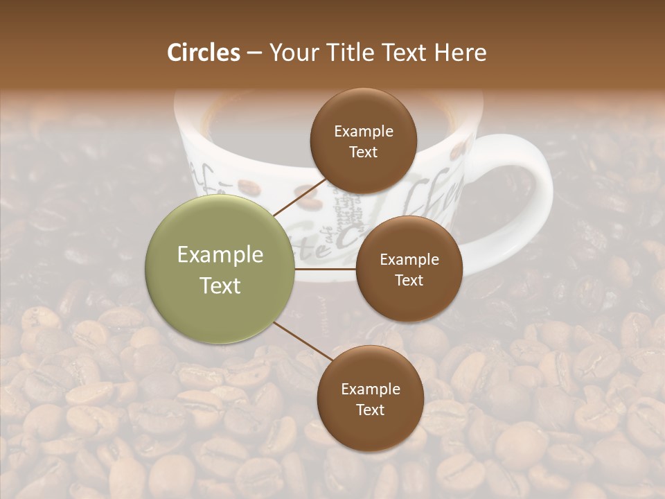 Gourmet Aromatic Blend PowerPoint Template