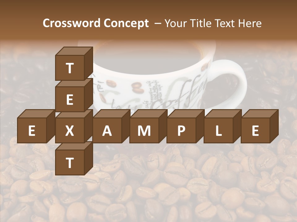 Gourmet Aromatic Blend PowerPoint Template