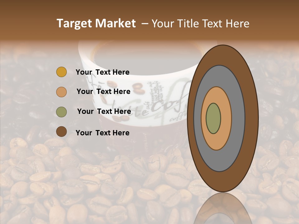 Gourmet Aromatic Blend PowerPoint Template