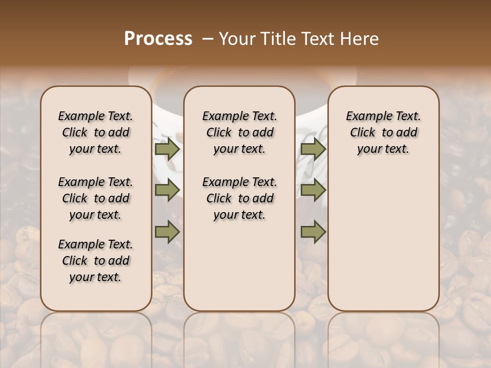 Gourmet Aromatic Blend PowerPoint Template