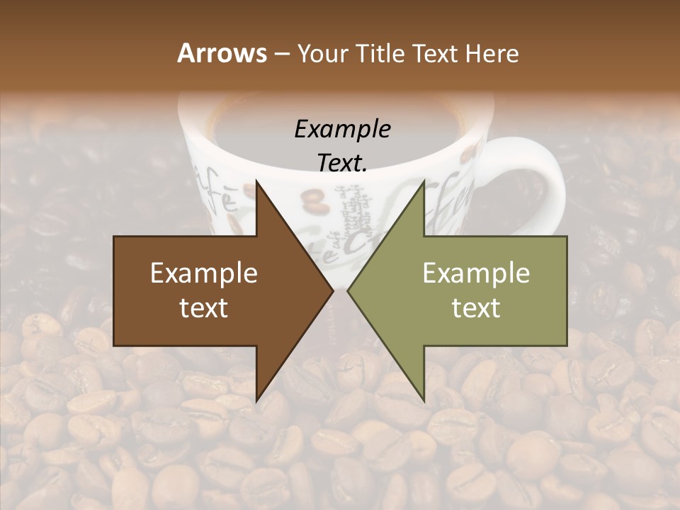 Gourmet Aromatic Blend PowerPoint Template