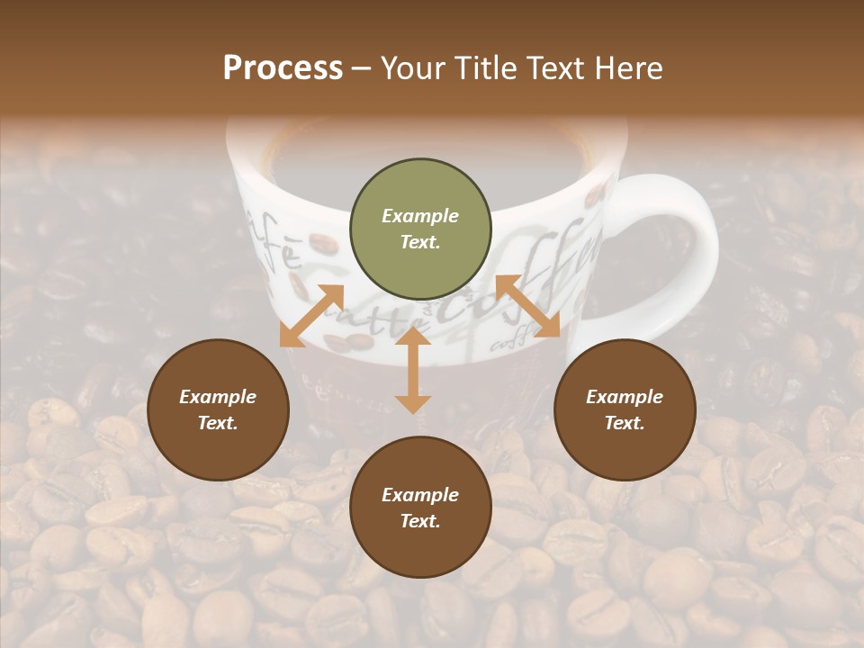 Gourmet Aromatic Blend PowerPoint Template