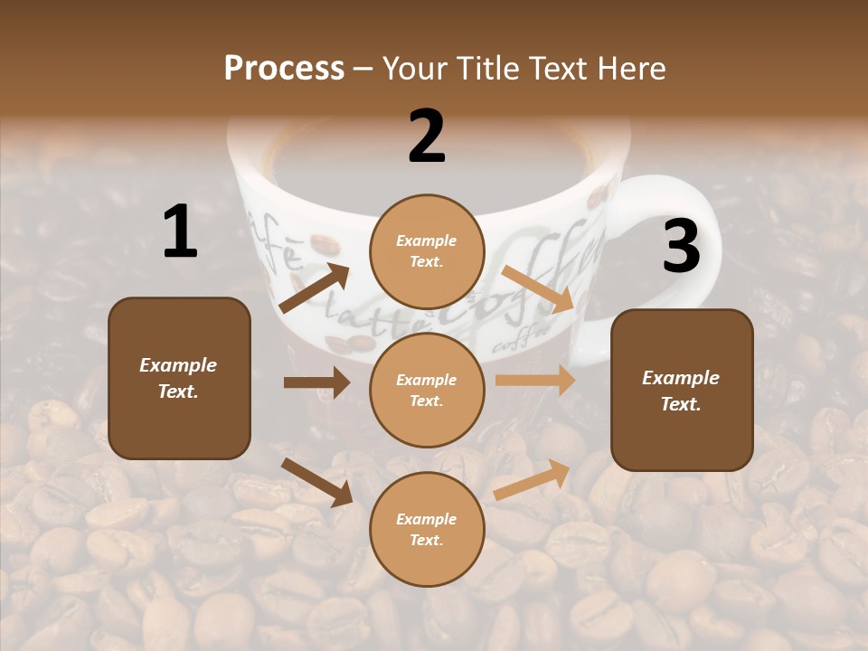 Gourmet Aromatic Blend PowerPoint Template