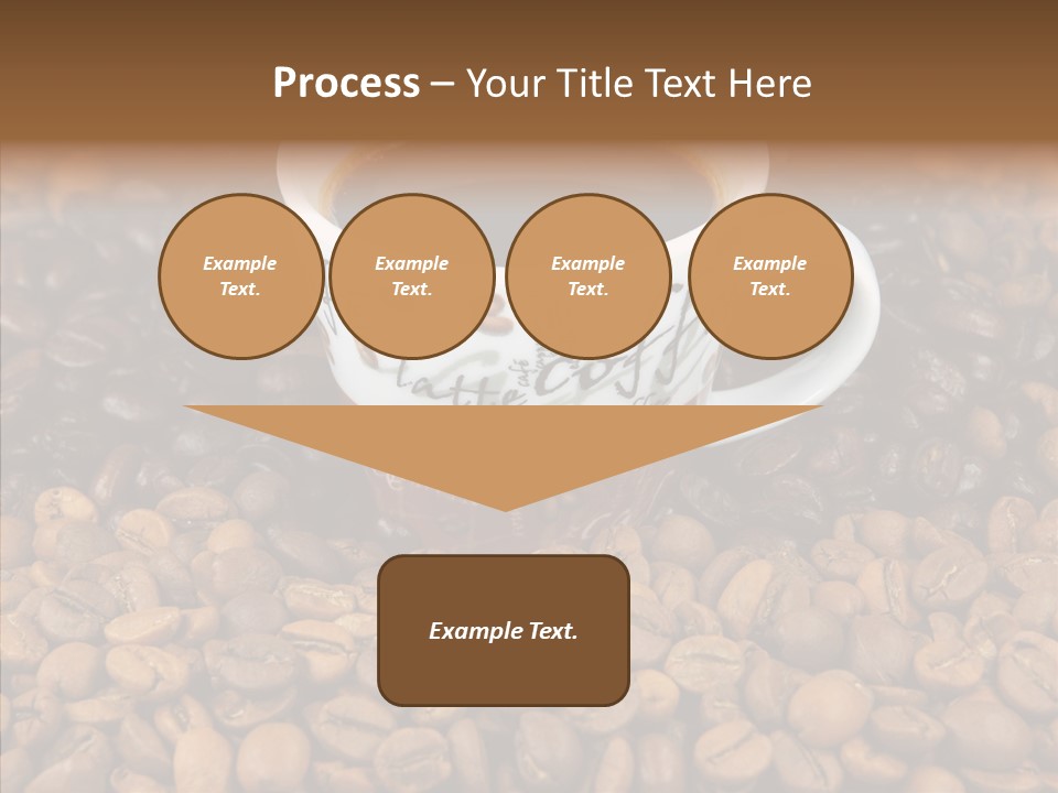 Gourmet Aromatic Blend PowerPoint Template
