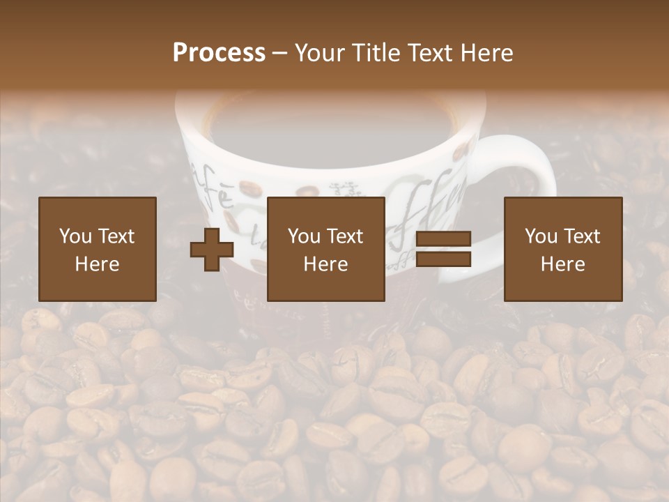 Gourmet Aromatic Blend PowerPoint Template