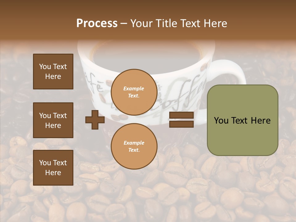 Gourmet Aromatic Blend PowerPoint Template