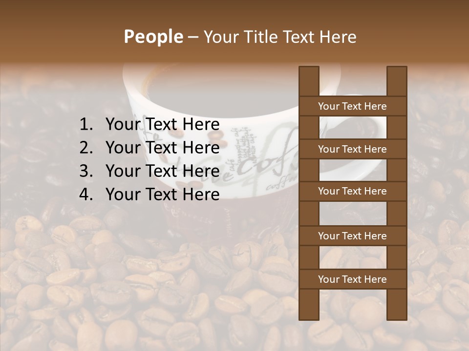 Gourmet Aromatic Blend PowerPoint Template