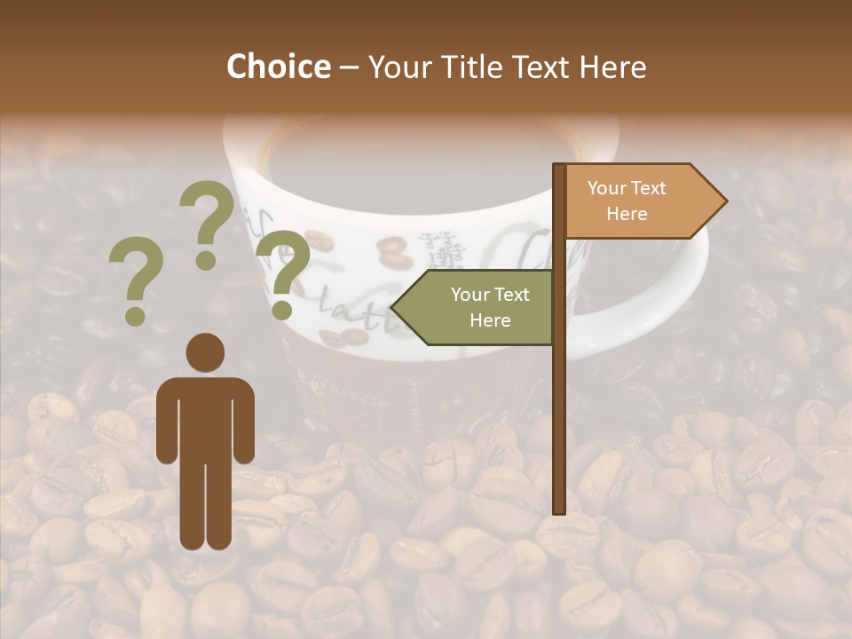 Gourmet Aromatic Blend PowerPoint Template