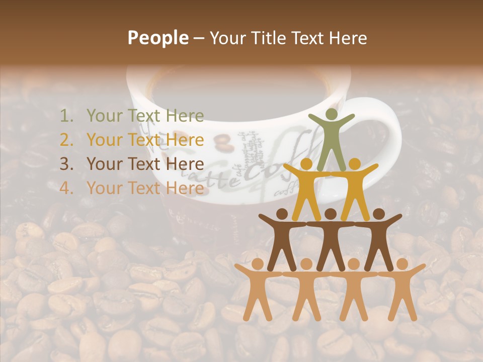 Gourmet Aromatic Blend PowerPoint Template