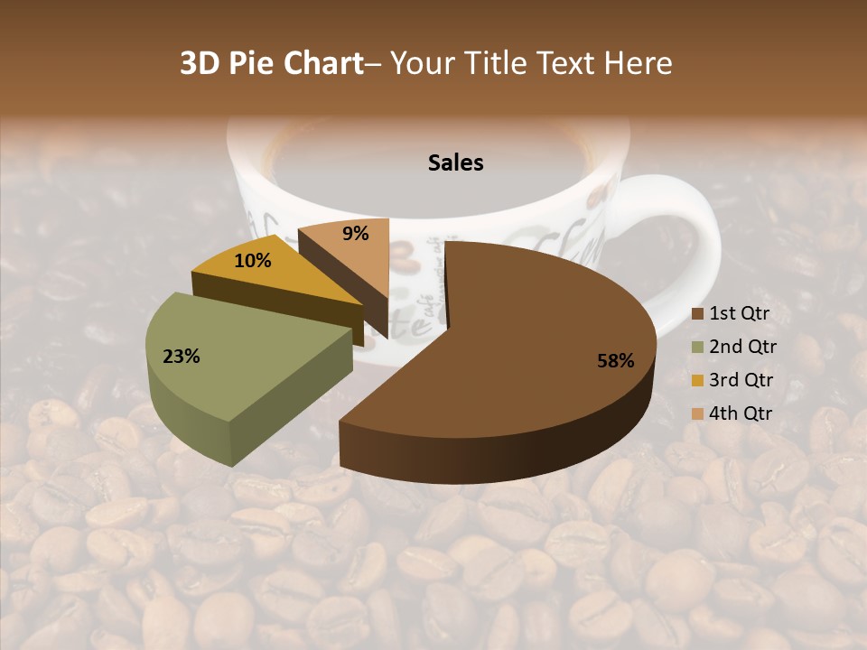 Gourmet Aromatic Blend PowerPoint Template