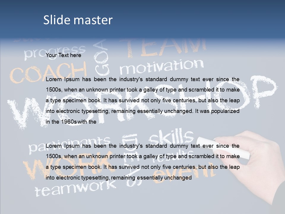 Board Business Learn PowerPoint Template