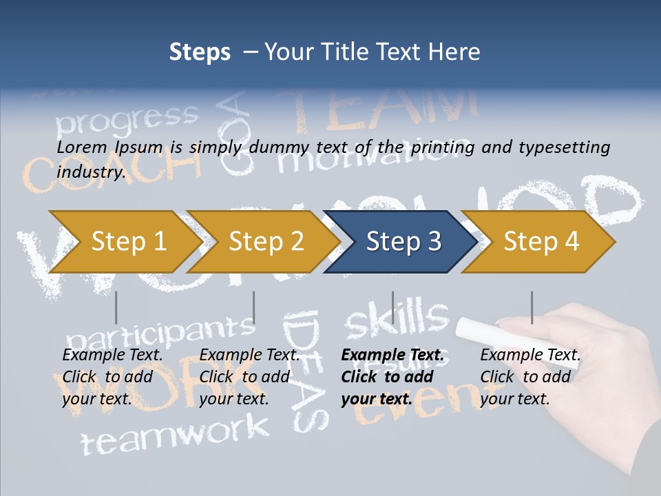 Board Business Learn PowerPoint Template