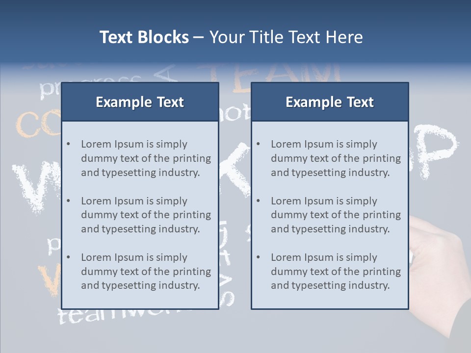 Board Business Learn PowerPoint Template