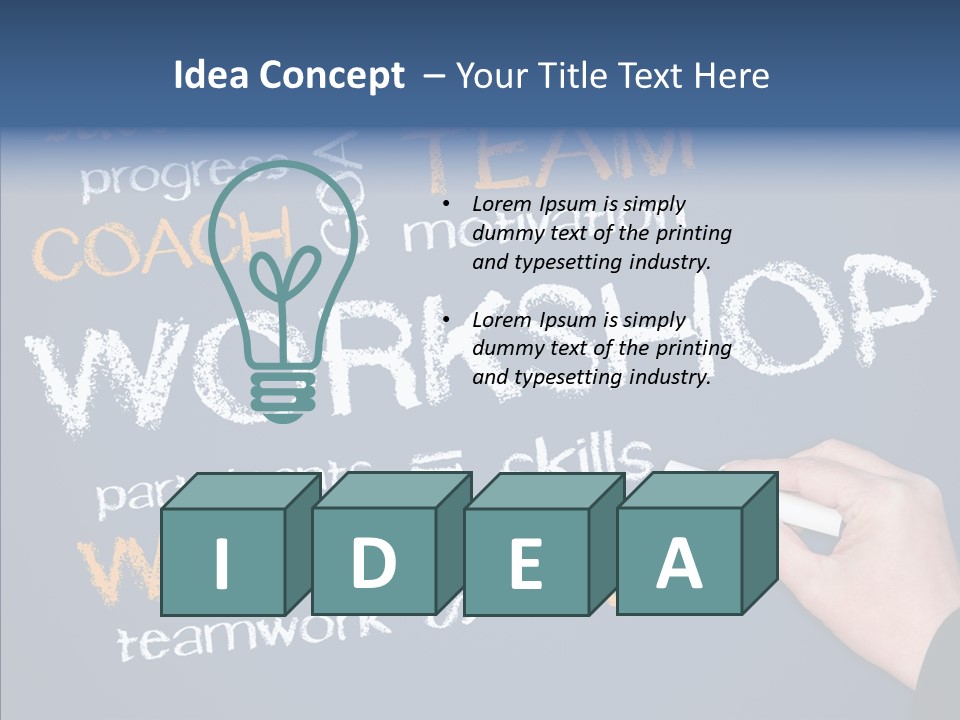 Board Business Learn PowerPoint Template