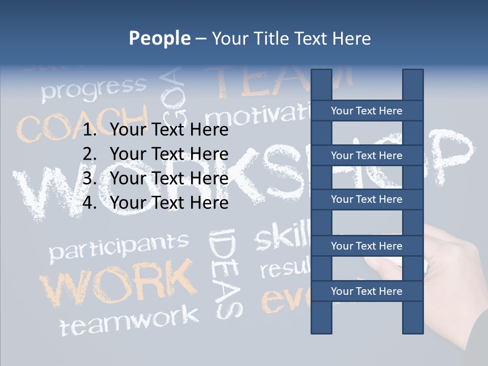 Board Business Learn PowerPoint Template