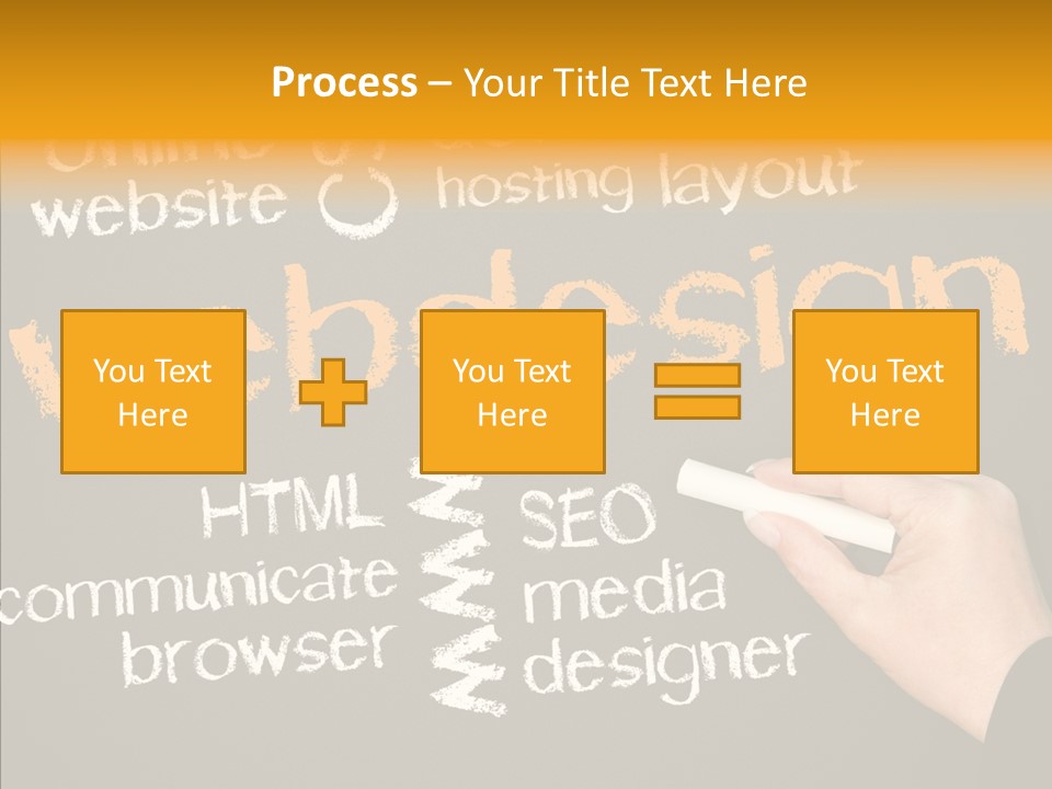 Word Browser Engine PowerPoint Template