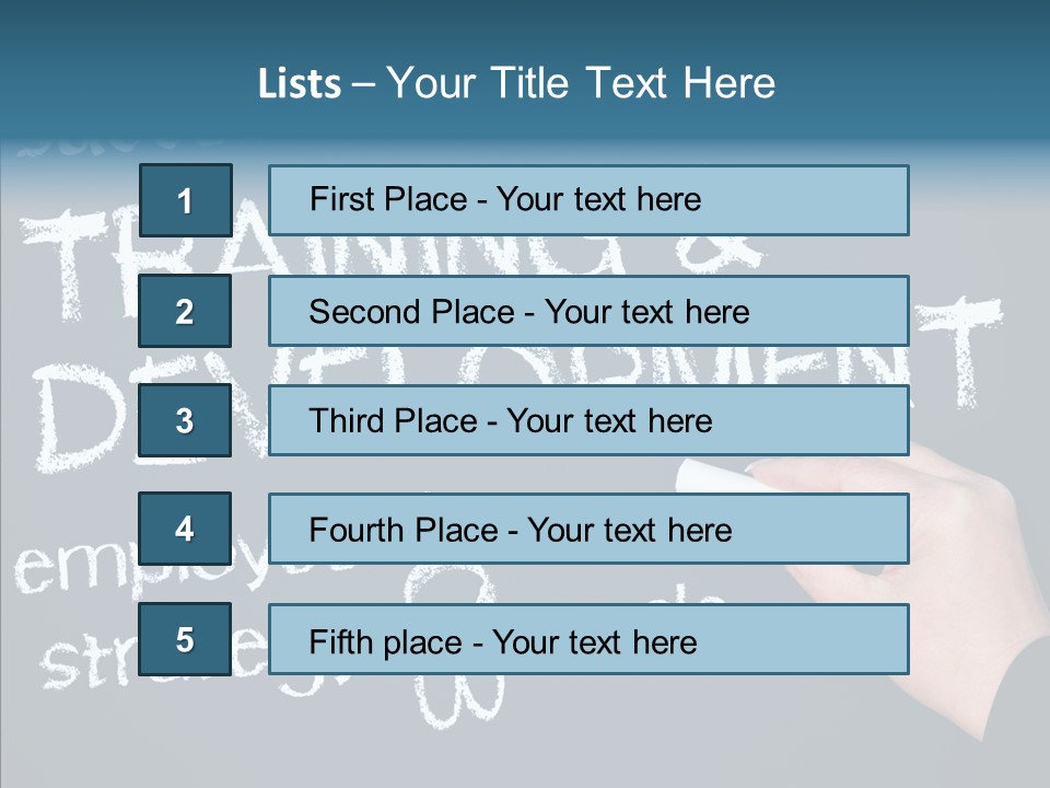 Qualification Workshop Job PowerPoint Template