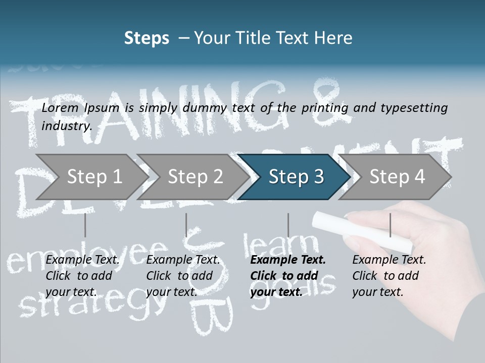 Qualification Workshop Job PowerPoint Template