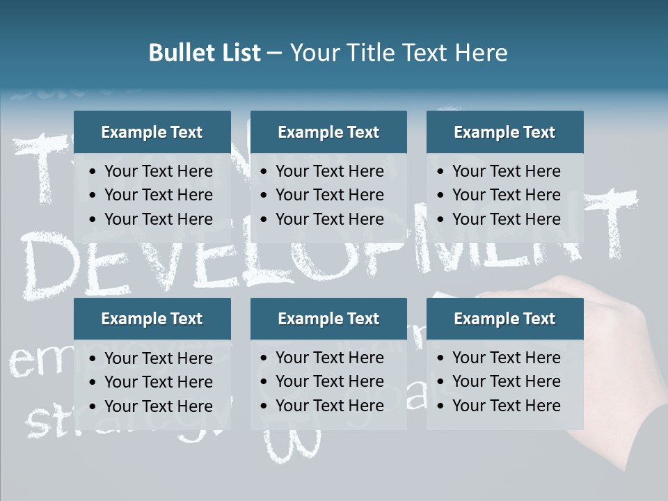 Qualification Workshop Job PowerPoint Template