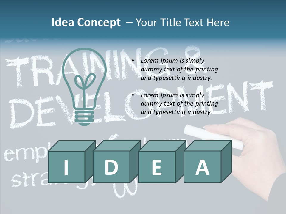 Qualification Workshop Job PowerPoint Template