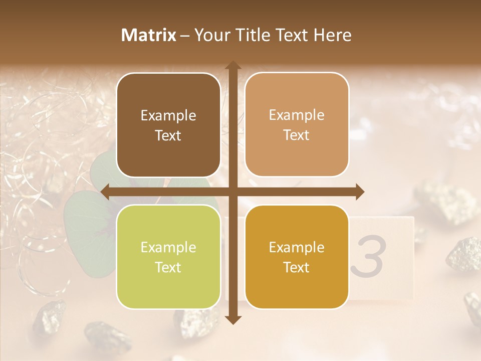 Sylvester Silvesterkarte Symbol PowerPoint Template