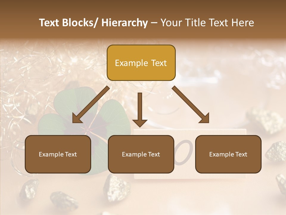 Sylvester Silvesterkarte Symbol PowerPoint Template