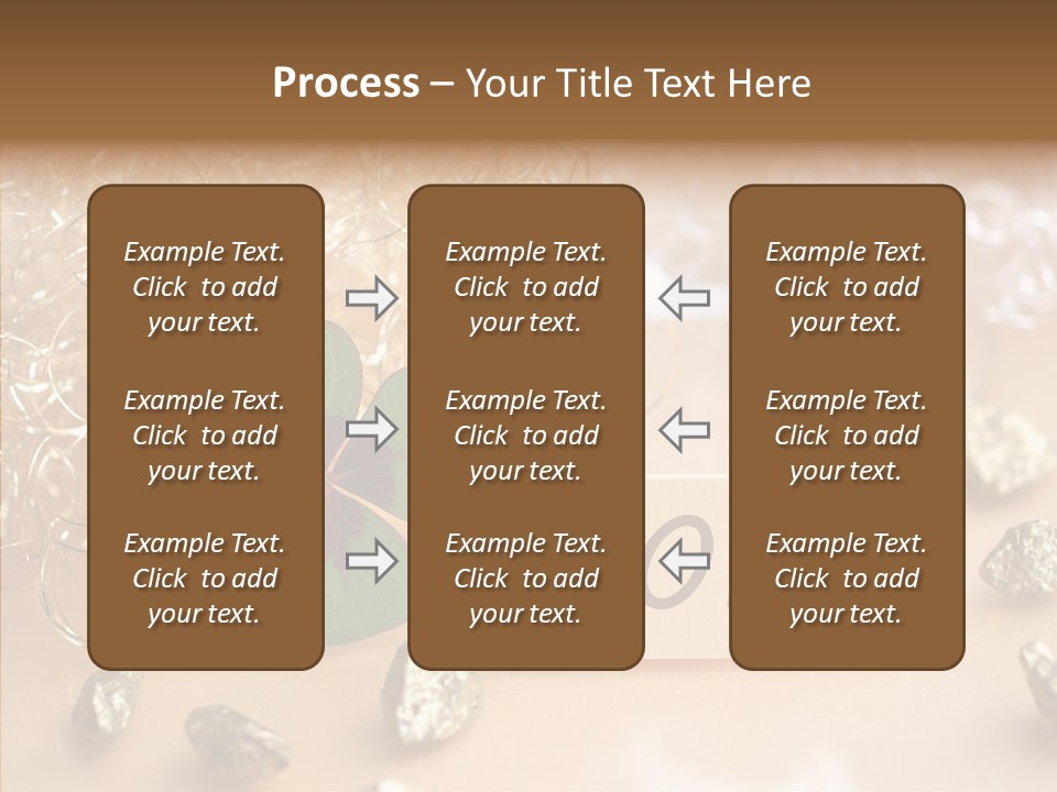Sylvester Silvesterkarte Symbol PowerPoint Template