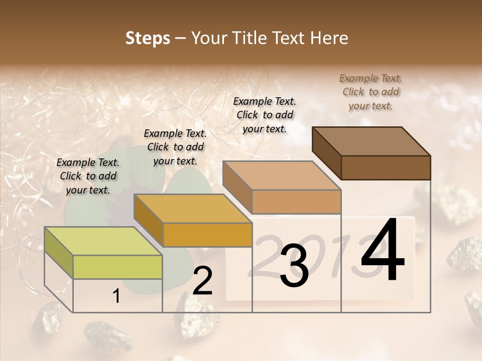 Sylvester Silvesterkarte Symbol PowerPoint Template