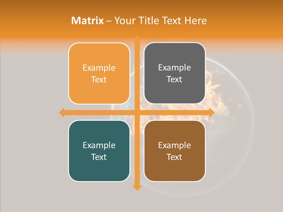 Doomsday Planet Europe PowerPoint Template