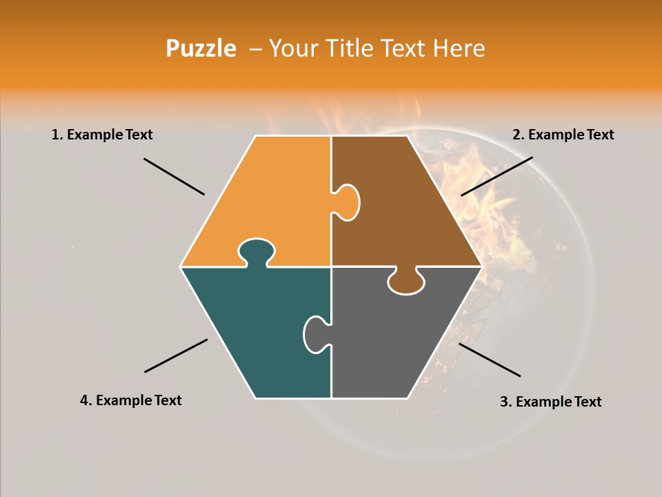 Doomsday Planet Europe PowerPoint Template