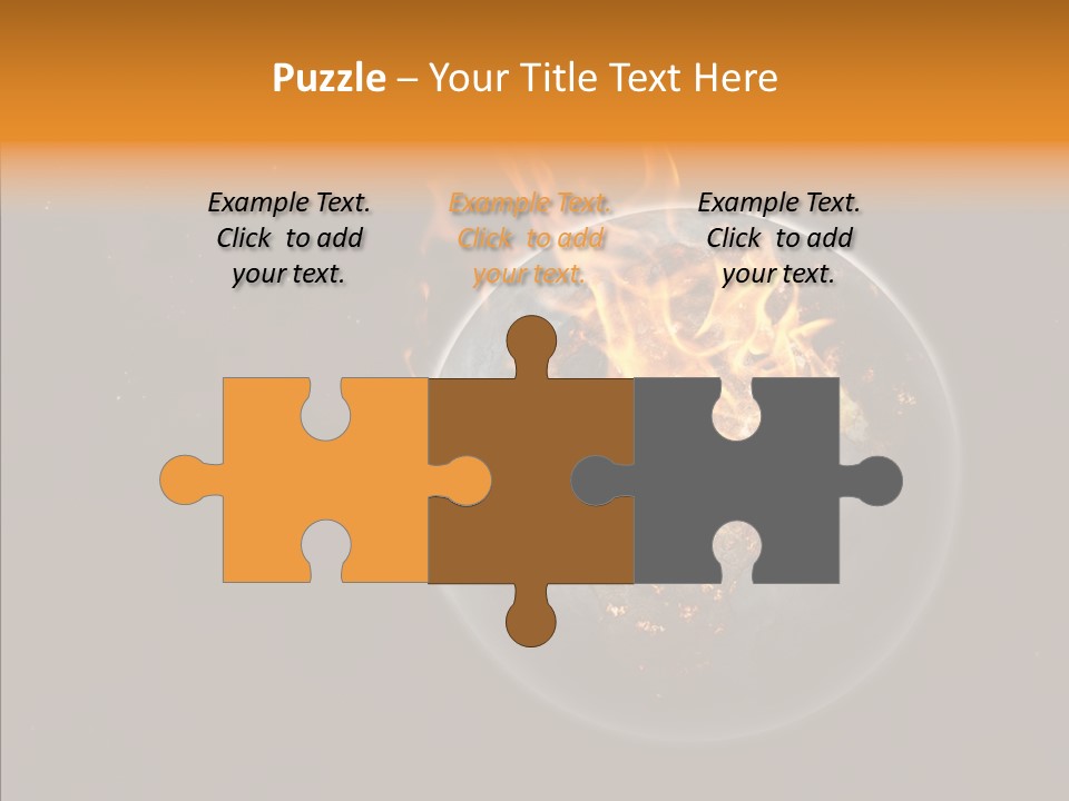 Doomsday Planet Europe PowerPoint Template