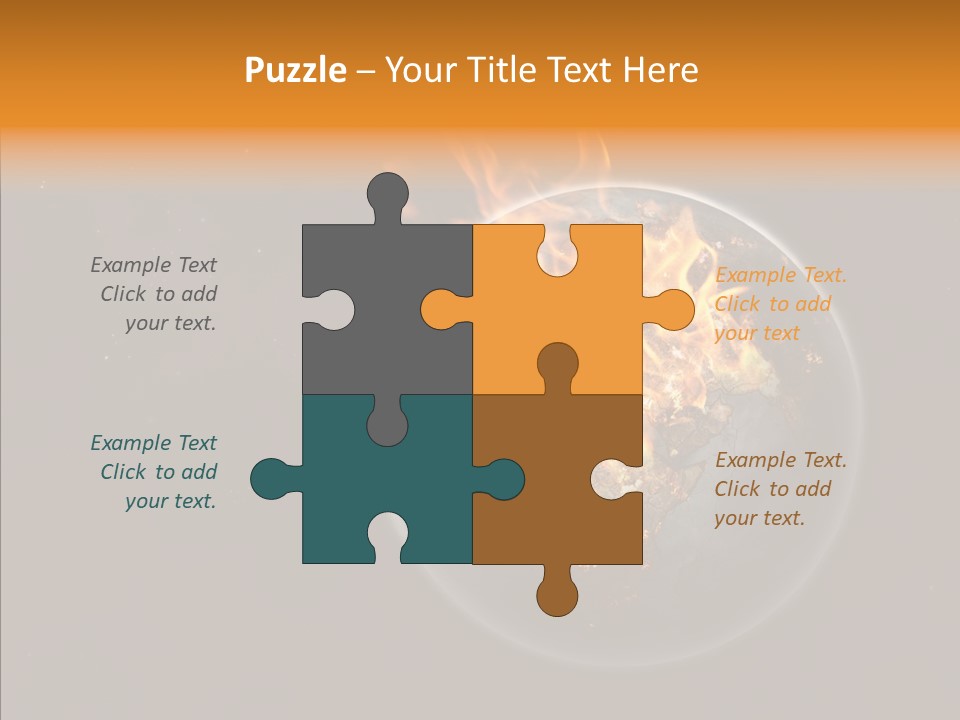 Doomsday Planet Europe PowerPoint Template