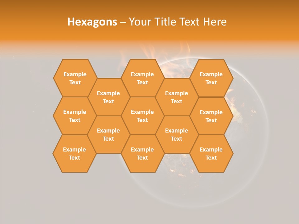 Doomsday Planet Europe PowerPoint Template
