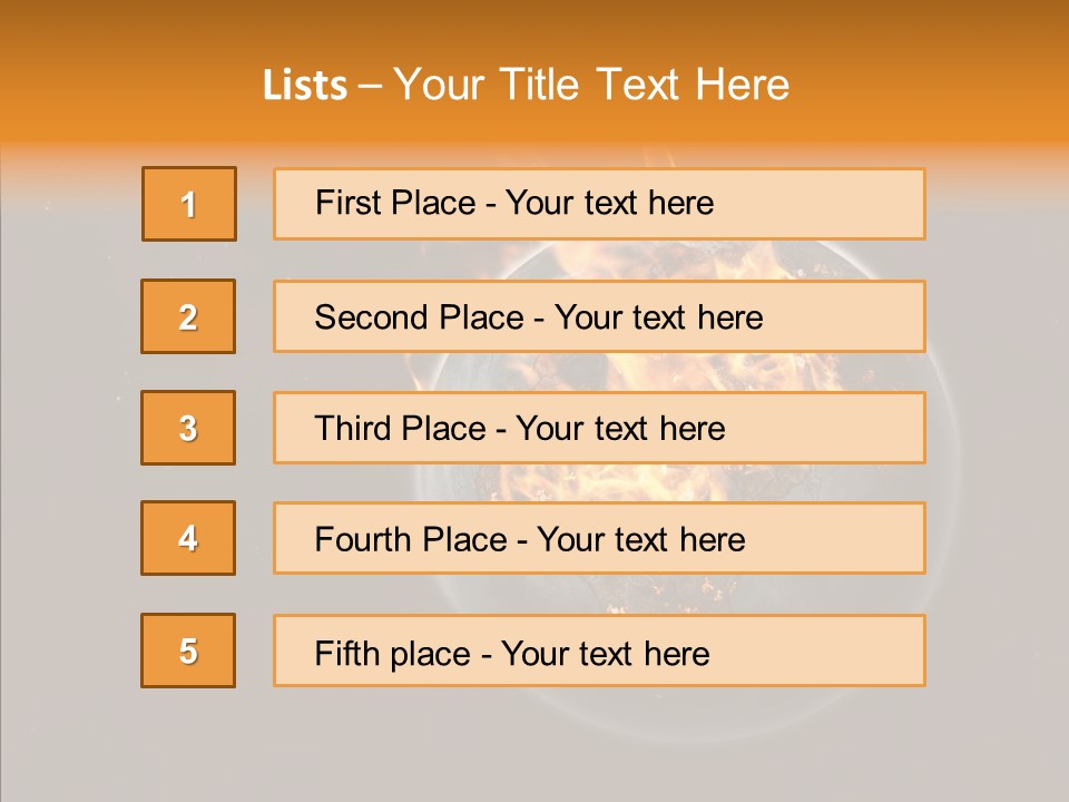 Doomsday Planet Europe PowerPoint Template