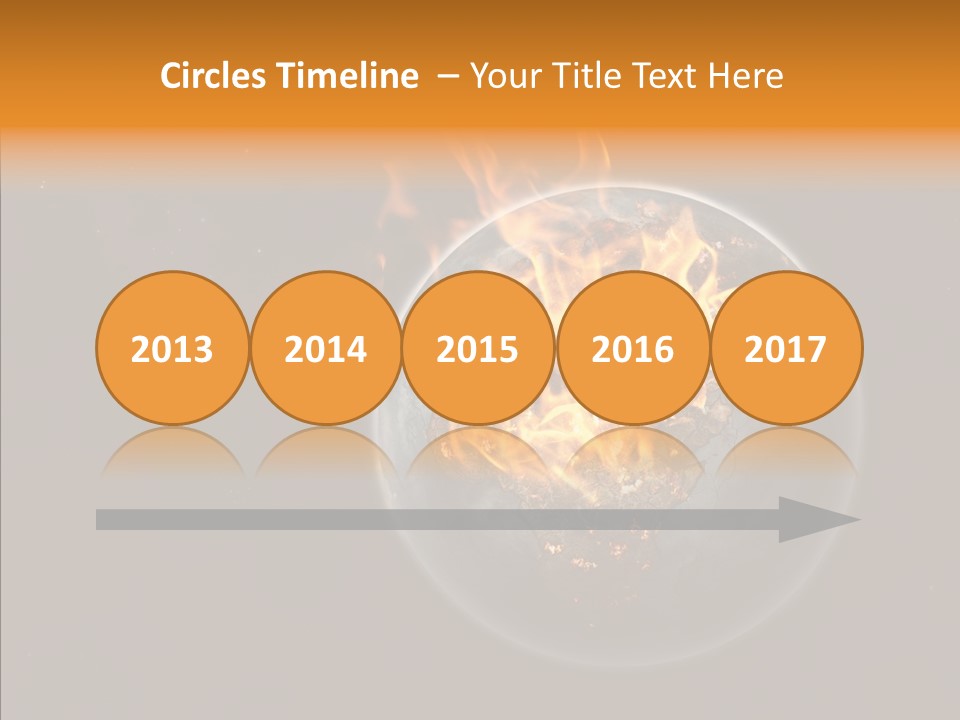 Doomsday Planet Europe PowerPoint Template